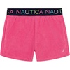 image:imageNautica Girls Pullon Shorts with Logo Elastic WaistbandPink