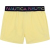 image:imageNautica Girls Pullon Shorts with Logo Elastic WaistbandYellow