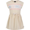 image:imageNautica Girls Short Sleeve Jersey Tee Dress with Elastic Cinched Waist Fun Designs amp ColorsWhite Swan Logo