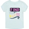 image:imageNautica Girls Short Sleeve Legacy TShirt with Flip Sequin Design Cotton Tee with Tagless InteriorBlue Light Waves