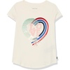 image:imageNautica Girls Short Sleeve Legacy TShirt with Flip Sequin Design Cotton Tee with Tagless InteriorEggnog Love