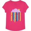 Fuchsia Purple Rainbow Sequin
