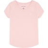image:imageNautica Girls Short Sleeve VNeck TShirt Solid Cotton Blend Tee with Tagless InteriorAlmond Blossom