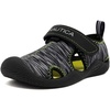 image:imageNautica Kids Water Shoes for Boys Girls Toddler Quick Dry Swim Shoes Aqua Socks Beach Pool Closed Toe Barefoot Summer Watershoes for Toddlers Size 512Black Multi
