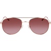 image:imageNautica Unisex N2244s Aviator SunglassesRose Gold