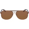 image:imageNautica mens N2245s Aviator SunglassesBrown