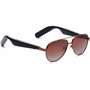 image:imageLucyd Nautica Commander Smart Audio Sunglasses OpenEar Polarized UV400Admiral Brown Gradient  Wide