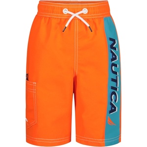 image:imageNautica Boys 47 Swim TrunkIn Motion Neon Orange