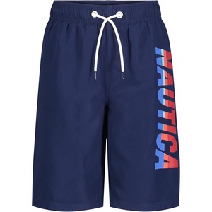 image:imageNautica Boys 47 Swim TrunkVert Logo J Navy