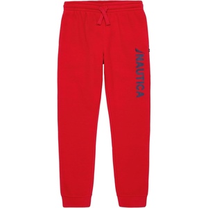 image:imageNautica Boys Fleece Jogger SweatpantsStacked Carmine