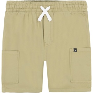 image:imageNautica Boys Pullon Cargo Shorts Drawstring ClosureKhaki