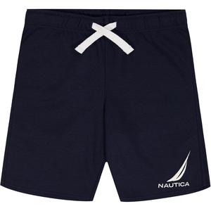 image:imageNautica Boys Pullon Fleece Shorts Drawstring ClosureJclass Navy Seas