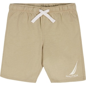 image:imageNautica Boys Pullon Fleece Shorts Drawstring ClosureJclass White Pepper