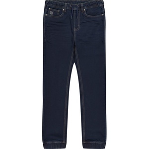 image:imageNautica Boys Pullon Stretch Denim JoggerStyle Jeans 5Pocket Style amp Drawstring ClosureLegacy Dark Blue