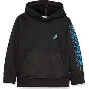 image:imageNautica Boys Pullover Fleece Hoodie SweatshirtBlack