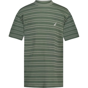 image:imageNautica Boys Short Sleeve Fashion Crew Neck TShirt Soft Comfortable Relaxed FitCollegiate Stripe Sea Spray