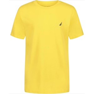 image:imageNautica Boys Short Sleeve Solid Crew Neck TShirt Soft Comfortable Relaxed FitAspen Yellow