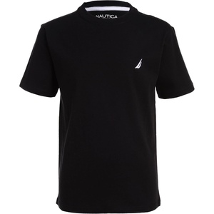 image:imageNautica Boys Short Sleeve Solid Crew Neck TShirt Soft Comfortable Relaxed FitBlack