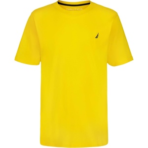 image:imageNautica Boys Short Sleeve Solid Crew Neck TShirt Soft Comfortable Relaxed FitLemon