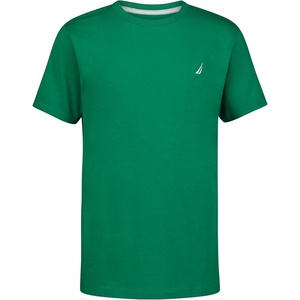 image:imageNautica Boys Short Sleeve Solid Crew Neck TShirt Soft Comfortable Relaxed FitPepper Green
