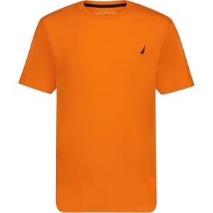 image:imageNautica Boys Short Sleeve Solid Crew Neck TShirt Soft Comfortable Relaxed FitPersimmon