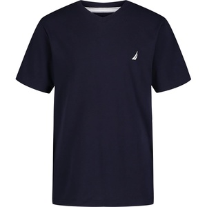 image:imageNautica Boys Short Sleeve Solid VNeck TShirt Soft Comfortable Relaxed FitSport Navy