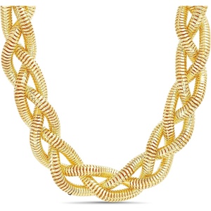 image:imageNautica Braided Snake Chain Necklace for Women 18 Inches Long