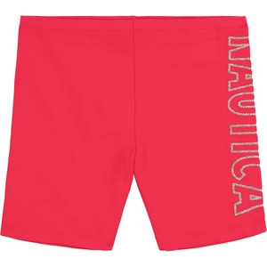 image:imageNautica Girls Active Bike Shorts Soft amp Stretchy Spandex with Flat Waistband amp Logo DesignVirtual Pink Heart
