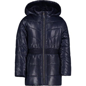 image:imageNautica Girls Heavyweight Hooded Winter Puffer Coat With Full Length ZipperPeacoat Sparkle
