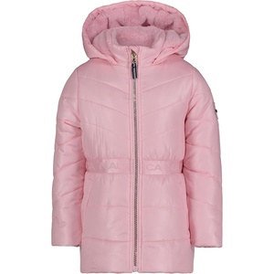 image:imageNautica Girls Heavyweight Hooded Winter Puffer Coat With Full Length ZipperPink Sparkle
