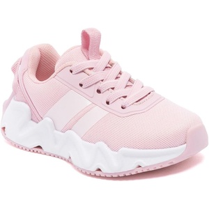 image:imageNautica Girls Kids Running Sneakers  Comfortable Tennis Shoes with Chunky Sculpted Bottom  Sizes for Big amp Little Kids LaceUpBungeePink Iridescent