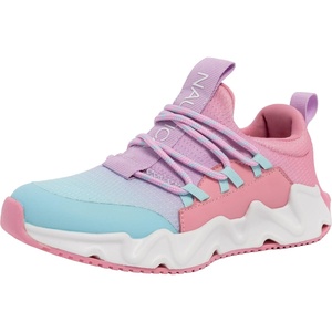 image:imageNautica Girls Kids Running Sneakers  Comfortable Tennis Shoes with Chunky Sculpted Bottom  Sizes for Big amp Little Kids LaceUpBungeePink Purple Blue  Mimm