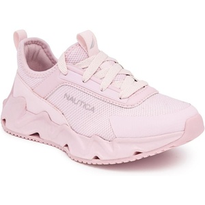 image:imageNautica Girls Kids Running Sneakers  Comfortable Tennis Shoes with Chunky Sculpted Bottom  Sizes for Big amp Little Kids LaceUpBungeePink Tonal