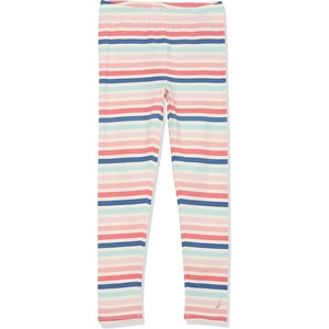 image:imageNautica Girls Leggings Full Length Pullon Stretch Pants with Elastic Waistband amp Logo DetailMulti Eggnog