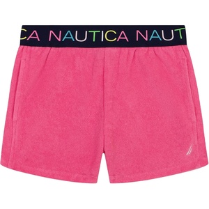 image:imageNautica Girls Pullon Shorts with Logo Elastic WaistbandPink