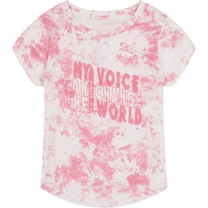 image:imageNautica Girls Short Sleeve TShirt with Fun Graphic Design Cotton Tee with Tagless InteriorPink Tiedye