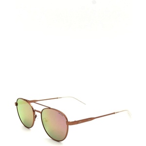 image:imageNautica Mens N4641sp Round SunglassesMatte Rose GoldRose Gold Mirror Polarized