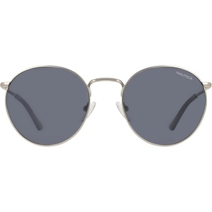 image:imageNautica Unisex N110sp Round SunglassesMatte Silver