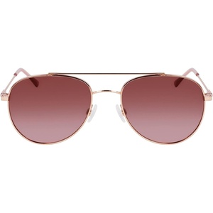 image:imageNautica Unisex N2244s Aviator SunglassesRose Gold