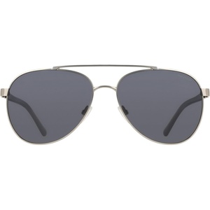 image:imageNautica mens N111sp Aviator SunglassesMatte Silver
