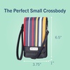 image:imageNautica Catalina RFID Womens Crossbody Bag Vegan Leather Compact Cell Phone Shoulder Travel Purse HolderBlack