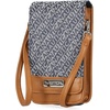 image:imageNautica Catalina RFID Womens Crossbody Bag Vegan Leather Compact Cell Phone Shoulder Travel Purse HolderIndigo Jacquard