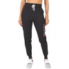 image:imageNautica Competition Womens Joggers Athletic Active Basic Essential Running Ultra Soft Fleece Relax Fit Lounge SweatpantsBlack 2