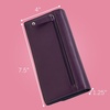 image:imageNautica Money Manager Womens Slim RFID Blocking Wallet Small Bifold Credit Card Holder with Zipper Coin Pocket and ID WindowColorblock