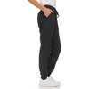 image:imageNautica Scrub Pants for Women  Jogger Cuffs 5Pocket Stretch FabricBlack