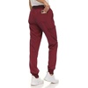 image:imageNautica Scrub Pants for Women  Jogger Cuffs 5Pocket Stretch FabricCabernet