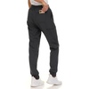image:imageNautica Scrub Pants for Women  Jogger Cuffs 5Pocket Stretch FabricCharcoal