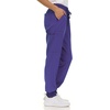 image:imageNautica Scrub Pants for Women  Jogger Cuffs 5Pocket Stretch FabricPurple