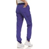 image:imageNautica Scrub Pants for Women  Jogger Cuffs 5Pocket Stretch FabricPurple