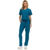 image:imageNautica Scrubs for Women Set of 2  Medical Nursing Stretch Top amp PantsCarribean
